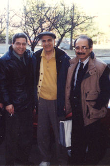 Dr. Hojat, Ostaad, and Dr. Nayerahmadi, April 1996.