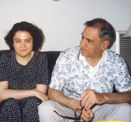 Ostaad and Gol on her birthday, June 2002.