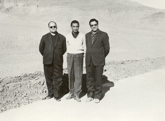 Ostaad with his two older brothers, circa 1343 (1964).